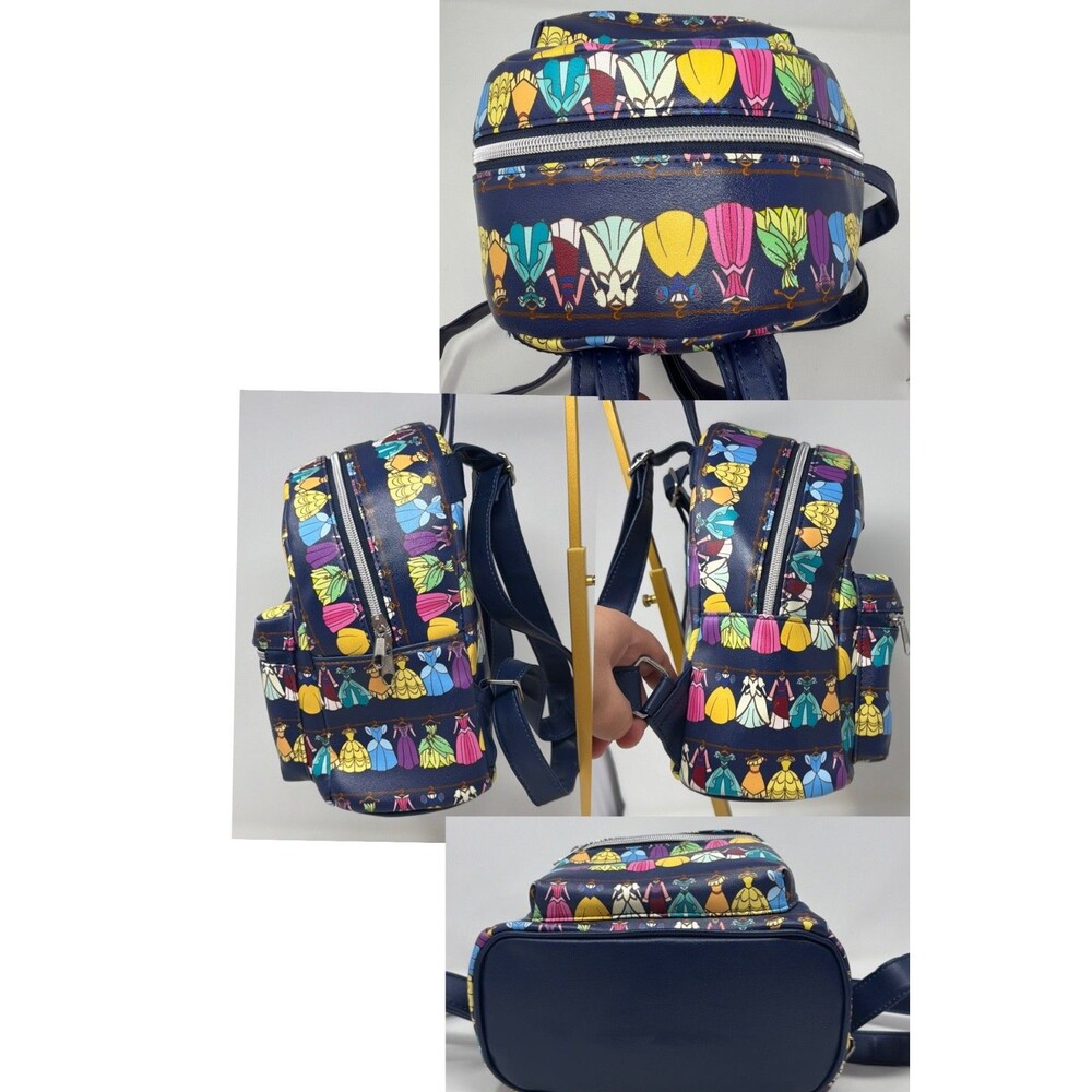 Loungefly Disney Princess Dress Wardrobe Backpack Wallet STORE MODEL - Picture 9 of 13